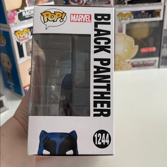 Funko Black Panther Pop! Vinyl Blue and Black Amazon Exclusive #1244 - Picture 5 of 7